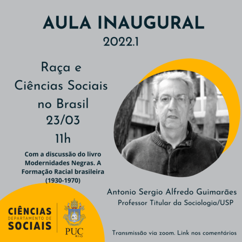 23/03/2022 - Raça e Ciências Sociais no Brasil