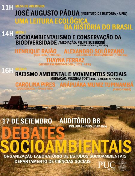 17/09/2018 – Debates Socioambientais