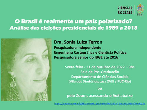21/10/2022 - O Brasil é realmente um país polarizado? Análise das eleições presidenciais de 1989 a 2018