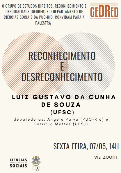 07/05/2021 – Reconhecimento e Desreconhecimento