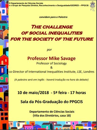 10/05/2018 – The challenge of social inequalities for the society of the future