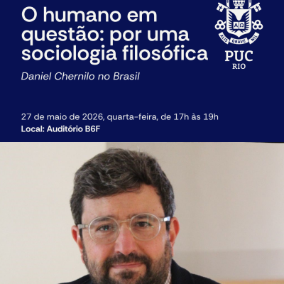 27/05/2026 - O humano em questão: por uma sociologia filosófica